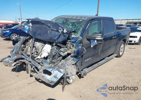 2020 Ram 1500 Lone Star 4X2 5'7 Box z USA, uszkodzony, nr VIN 1C6RREFT0LN180087